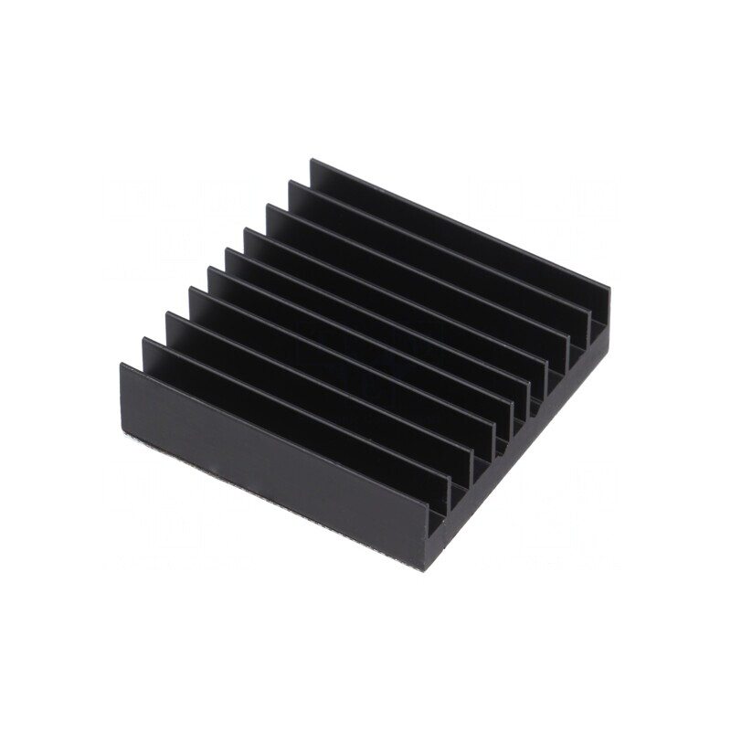 Radiator extrudat cu aripioare BGA negru 35mm x 33mm | Electronic-mag.ro | Componente Electronice Radiator extrudat cu aripioare BGA negru 35mm x 33mm | Electronic-mag.ro | Componente Electronice