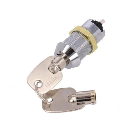 Întrerupător cu Cheie SPST 90° | Electronic-mag.ro | Componente Electronice