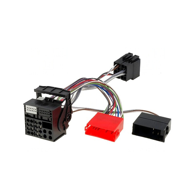 Conector Radio ISO Quadlock Audi RNS-E