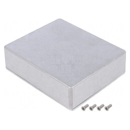Carcasă Universală Aluminiu 100x120x35mm | Electronic-mag.ro | Componente Electronice