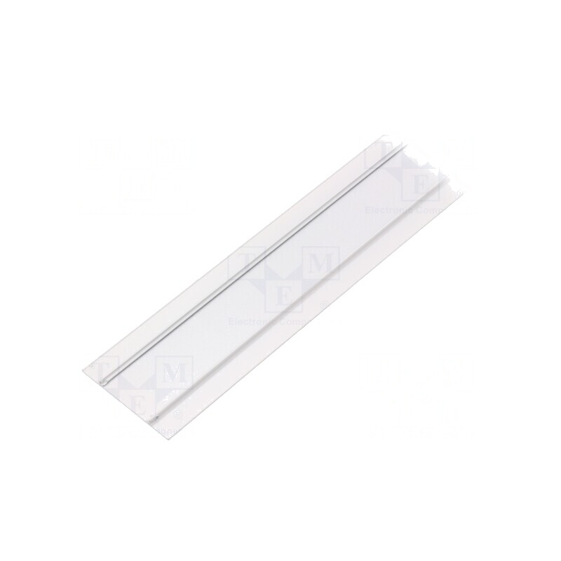 Carcasă de protecție albă aluminiu 1m | Electronic-mag.ro | Componente Electronice