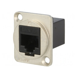 Adaptor RJ45 Cat6 8P8C Soclu Dual | Electronic-mag.ro | Componente Electronice