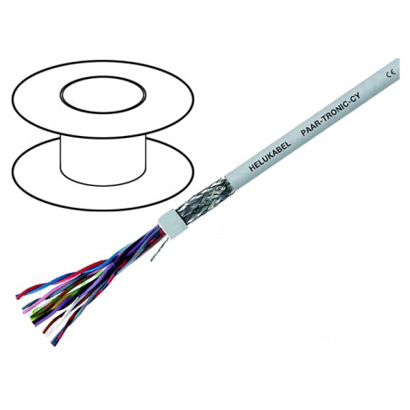 Cablu Ecranat LiYCY-P 8x2x0.75mm2 Cupru Cositorit | Electronic-mag.ro | Componente Electronice