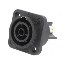 Conector circular 6,3mm mamă powerCON TRUE1 TOP | Electronic-mag.ro | Componente Electronice