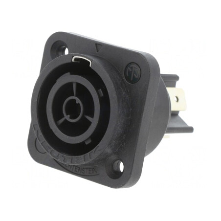 Conector circular 6,3mm mamă powerCON TRUE1 TOP | Electronic-mag.ro | Componente Electronice