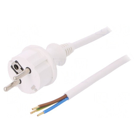 Cablu SCHUKO PVC 3m 3x1,5mm2 | Electronic-mag.ro | Componente Electronice