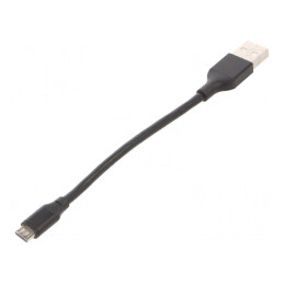 Cablu-adaptor; 120mm; USB; tată,USB A