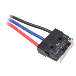 Microîntrerupător cu manetă SPDT 2A/250VAC | Electronic-mag.ro | Componente Electronice