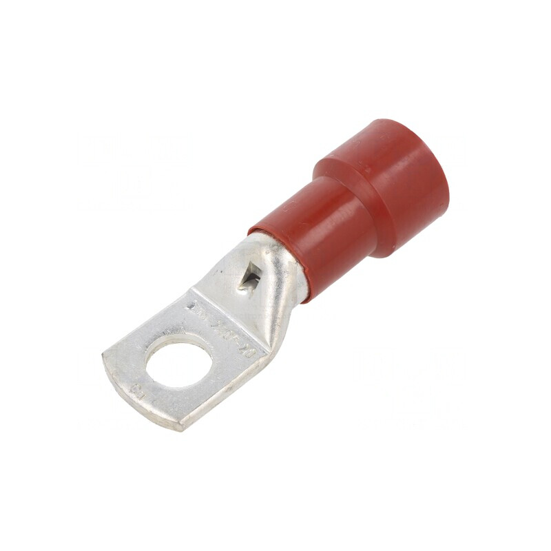 Vârf Inelar Tubular Crimpat 21mm 240mm2 Roșu | Electronic-mag.ro | Componente Electronice