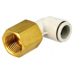 Racord Push-in 90° Filetat 1-10bar 5-60°C | Electronic-mag.ro | Componente Electronice