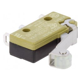 Microîntrerupător cu manetă și rolă SPDT | Electronic-mag.ro | Componente Electronice