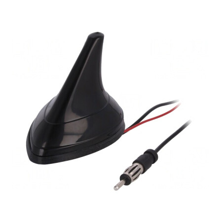 Antenă Auto SHARK AM/FM Neagră 12VDC | Electronic-mag.ro | Componente Electronice