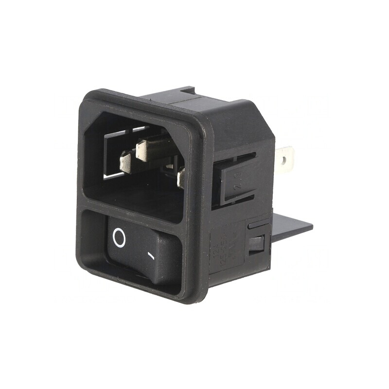 Conector Alimentare AC Tată 15A 250V | Electronic-mag.ro | Componente Electronice