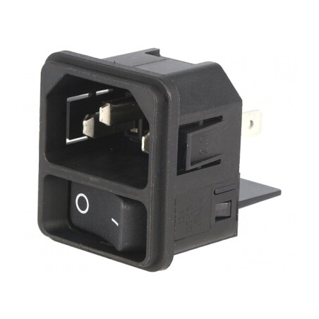 Conector Alimentare AC Tată 15A 250V | Electronic-mag.ro | Componente Electronice