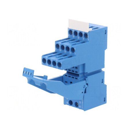 Stativ PIN pentru șină DIN 8 10A 250VAC | Electronic-mag.ro | Componente Electronice