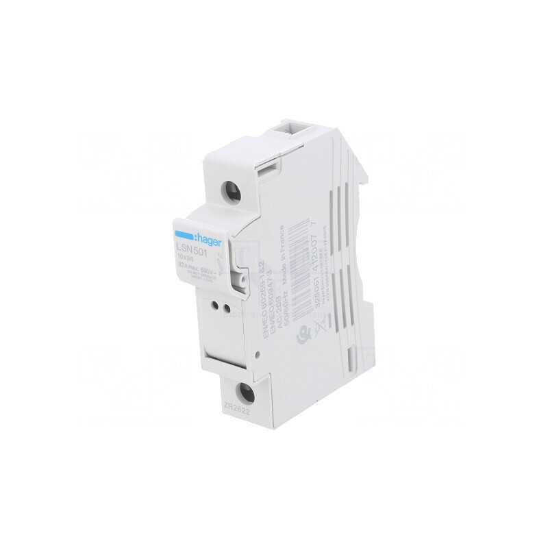 Separator cu Fuzibil 32A 690V pentru Șină DIN | Electronic-mag.ro | Componente Electronice