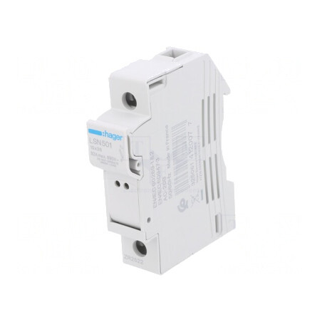 Separator cu Fuzibil 32A 690V pentru Șină DIN | Electronic-mag.ro | Componente Electronice