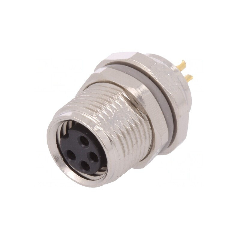 Conector M8 Mamă 4-PIN IP67 30V | Electronic-mag.ro | Componente Electronice Conector M8 Mamă 4-PIN IP67 30V | Electronic-mag.ro | Componente Electronice