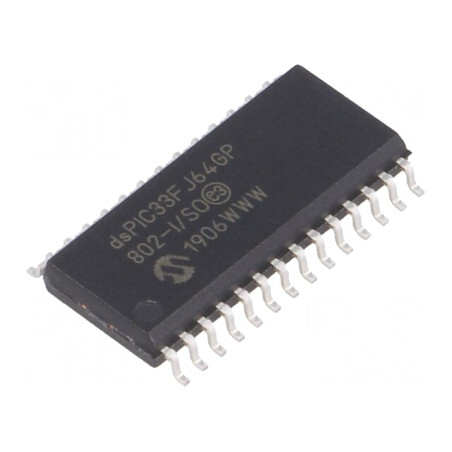 Microcontroler dsPIC 64kB 16kB SRAM SO28 3-3.6VDC | Electronic-mag.ro | Componente Electronice