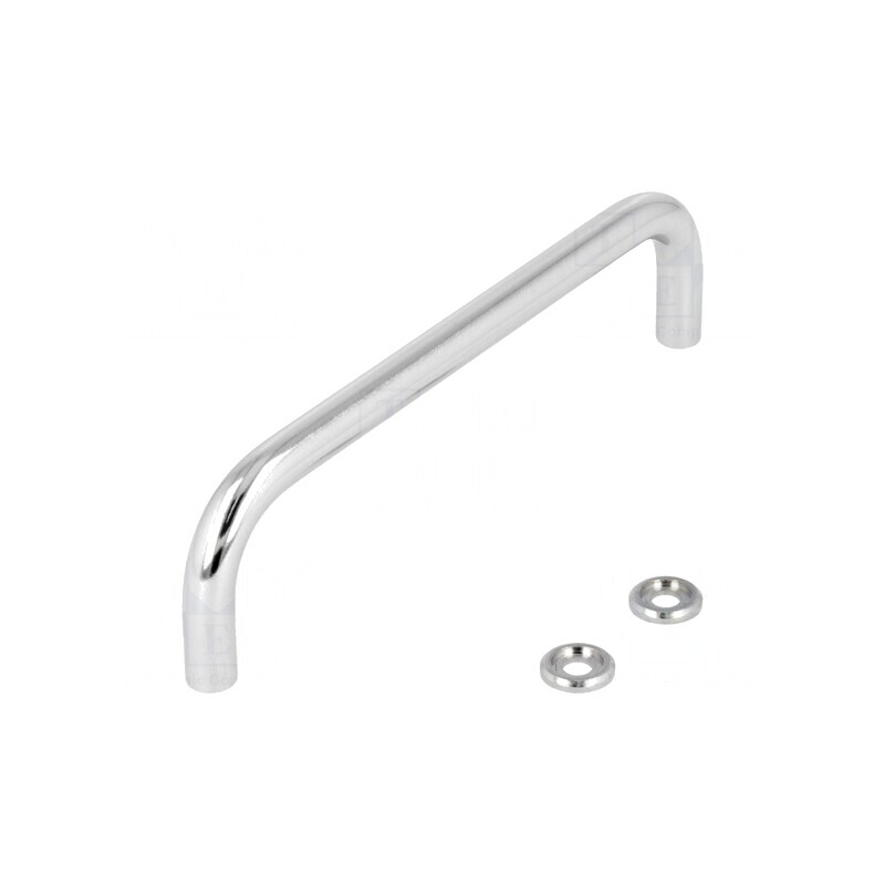Manetă oțel cromat 35mm cu șurub M4 Ø8mm | Electronic-mag.ro | Componente Electronice