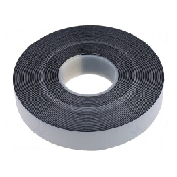 Bandă Autoamalgamantă Neagră 19mm x 9,1m | Electronic-mag.ro | Componente Electronice