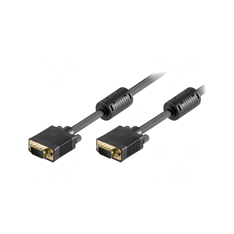 Cablu D-Sub 15pin HD 2m Negru | Electronic-mag.ro | Componente Electronice Cablu D-Sub 15pin HD 2m Negru | Electronic-mag.ro | Componente Electronice