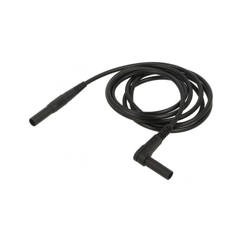 Cablu de Măsurare Izolat 1kV 1,5m Negru | Electronic-mag.ro | Componente Electronice
