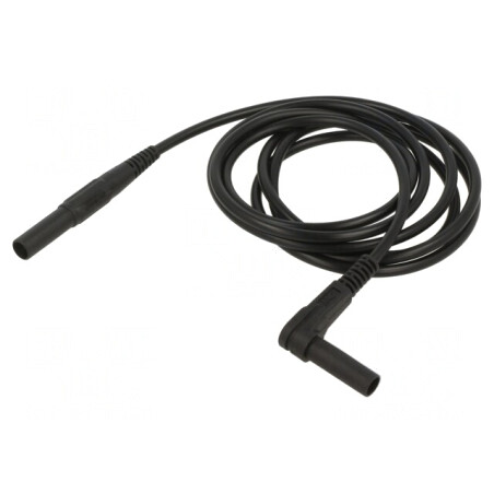 Cablu de Măsurare Izolat 1kV 1,5m Negru | Electronic-mag.ro | Componente Electronice