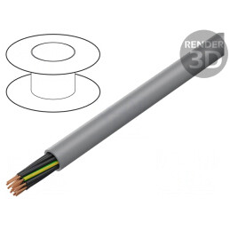 Cablu YSLY-JZ 14G1,5mm2 neecranat gri 300/500V | Electronic-mag.ro | Componente Electronice