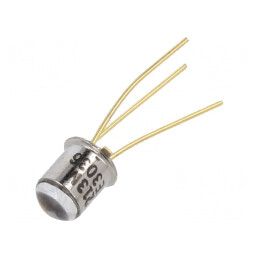 Fototranzistor TO18 4,69mm 50V Convex 250mW | Electronic-mag.ro | Componente Electronice