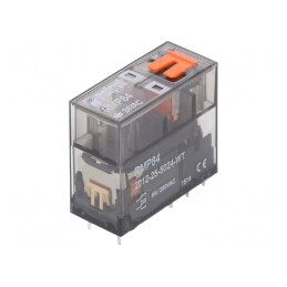 Releu electromagnetic DPDT 24VAC 8A PCB | Electronic-mag.ro | Componente Electronice
