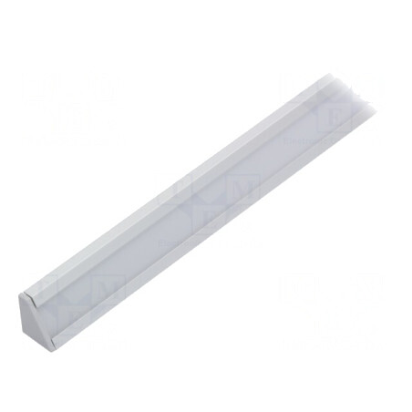 Profil Aluminiu CORNER10 1m pentru Module LED Lăptoasă Naturală | Electronic-mag.ro | Componente Electronice