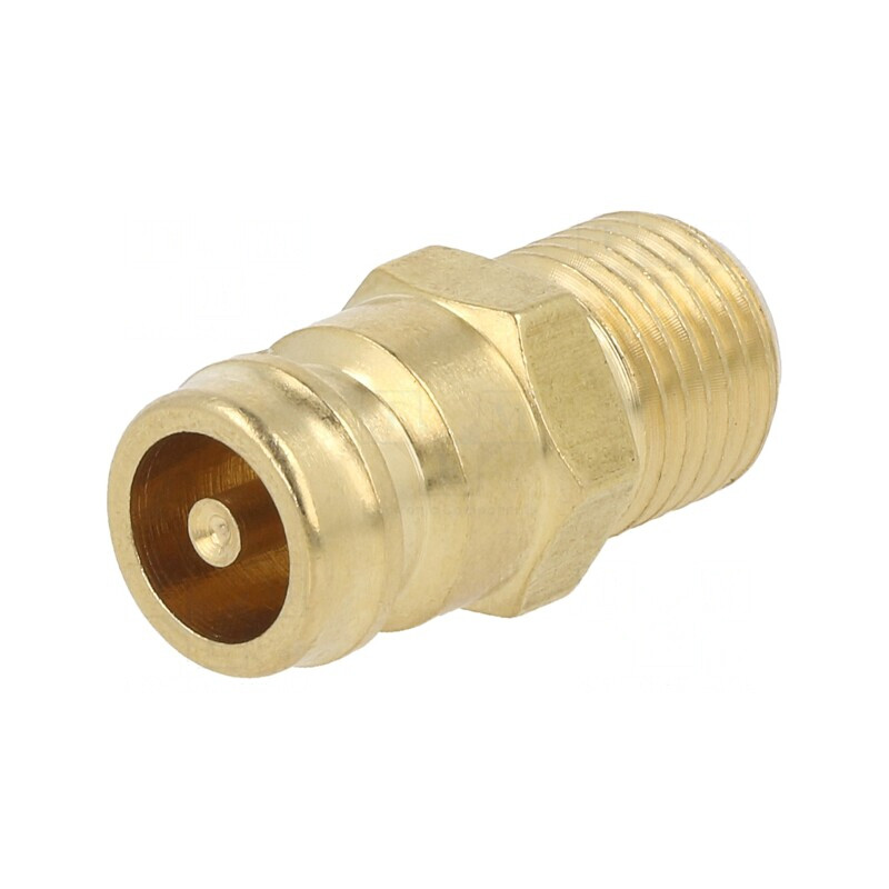 Conector Ştuţ cu Supapă 15bar Alamă 9mm | Electronic-mag.ro | Componente Electronice