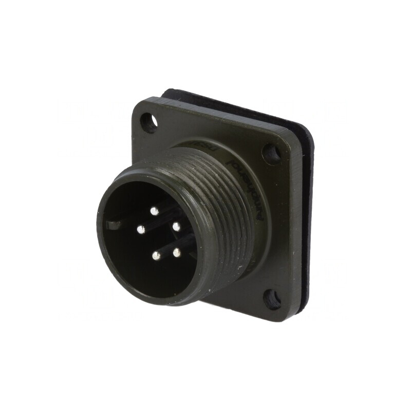 Conector Circular 14S Aluminiu | Electronic-mag.ro | Componente Electronice