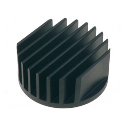 Radiator LED Negru 32mm x 14mm 15.71K/W | Electronic-mag.ro | Componente Electronice