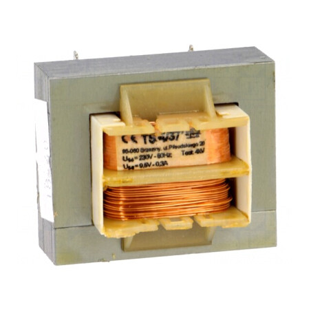 Transformator Alimentare 4VA 230V 9.5V 300mA | Electronic-mag.ro | Componente Electronice