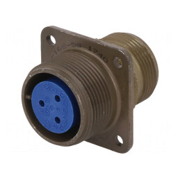 Conector Circular 16S Aluminiu Oliv | Electronic-mag.ro | Componente Electronice