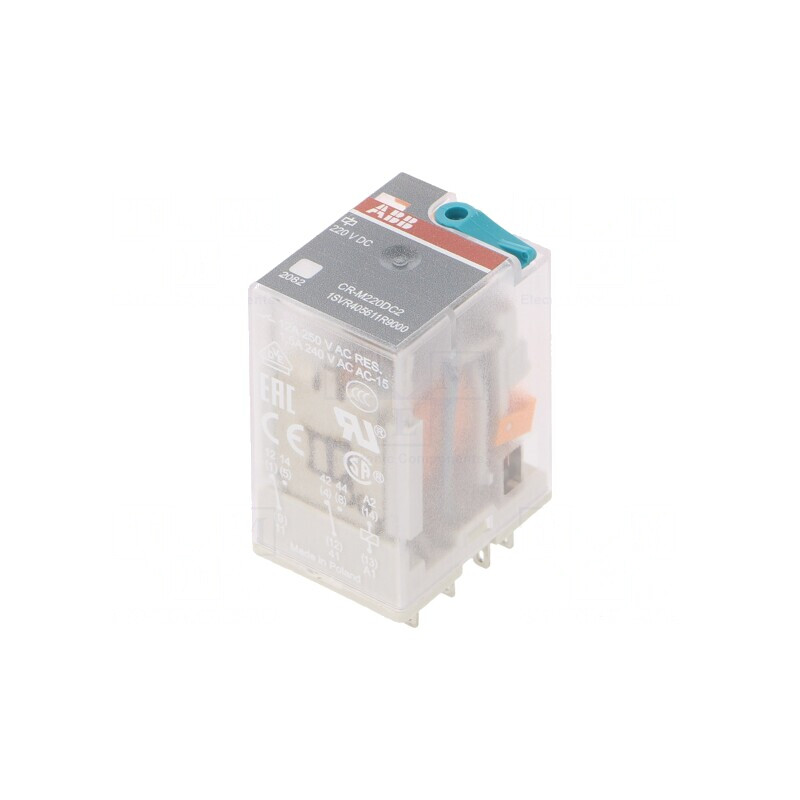 Releu Electromagnetic DPDT 220VDC 12A | Electronic-mag.ro | Componente Electronice Releu Electromagnetic DPDT 220VDC 12A | Electronic-mag.ro | Componente Electronice