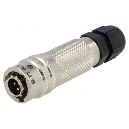 Mufă Circulară 3 Pin pe Cablu | Electronic-mag.ro | Componente Electronice