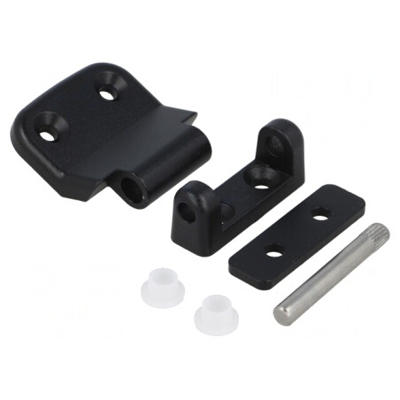Balama Aluminiu-Zinc Neagră 48x45mm | Electronic-mag.ro | Componente Electronice
