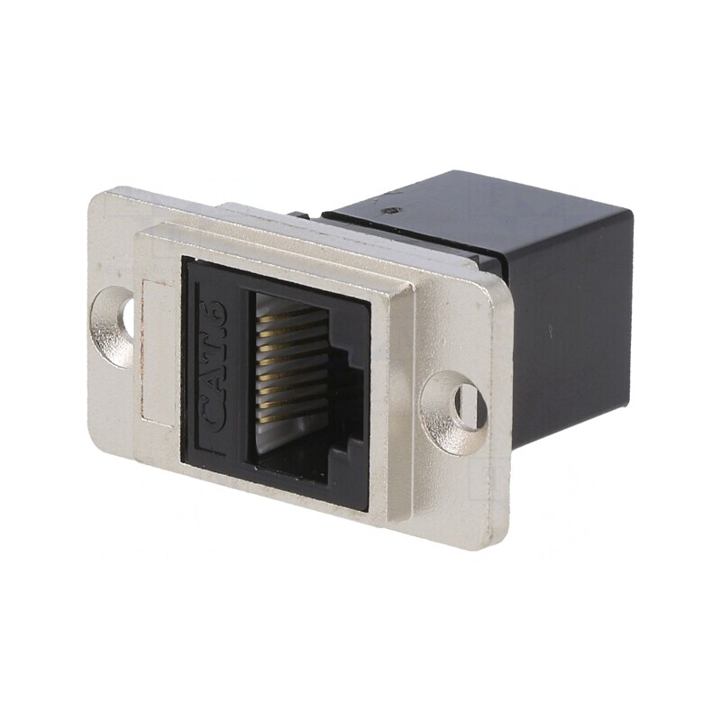 Adaptor DUALSLIM Cat 6 8p8c 29mm Metal | Electronic-mag.ro | Componente Electronice Adaptor DUALSLIM Cat 6 8p8c 29mm Metal | Electronic-mag.ro | Componente Electronice