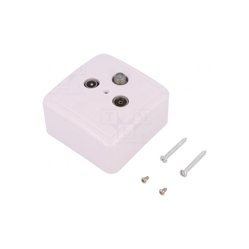 Mufă Coaxială 9,5mm Albă pentru Perete | Electronic-mag.ro | Componente Electronice Mufă Coaxială 9,5mm Albă pentru Perete | Electronic-mag.ro | Componente Electronice