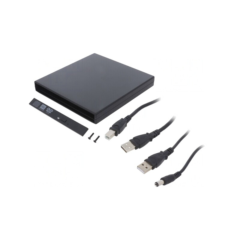 Carcasă unitate optică CD/DVD neagră SATA I USB 2.0 | Electronic-mag.ro | Componente Electronice Carcasă unitate optică CD/DVD neagră SATA I USB 2.0 | Electronic-mag.ro | Componente Electronice