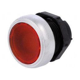 Comutator cu apăsare 22mm roșu IP66 | Electronic-mag.ro | Componente Electronice