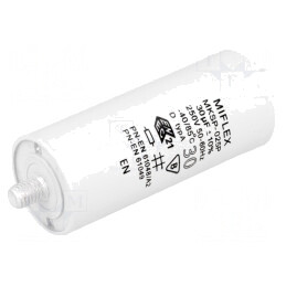 Condensator 30uF 250VAC pentru Lămpi cu Descărcare | Electronic-mag.ro | Componente Electronice