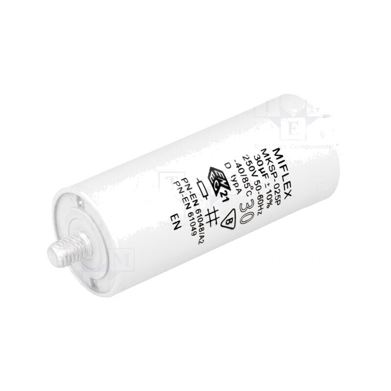 Condensator 30uF 250VAC pentru Lămpi cu Descărcare | Electronic-mag.ro | Componente Electronice Condensator 30uF 250VAC pentru Lămpi cu Descărcare | Electronic-mag.ro | Componente Electronice