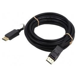 Cablu DisplayPort 1.4 HDCP 2.2 3m Negru | Electronic-mag.ro | Componente Electronice