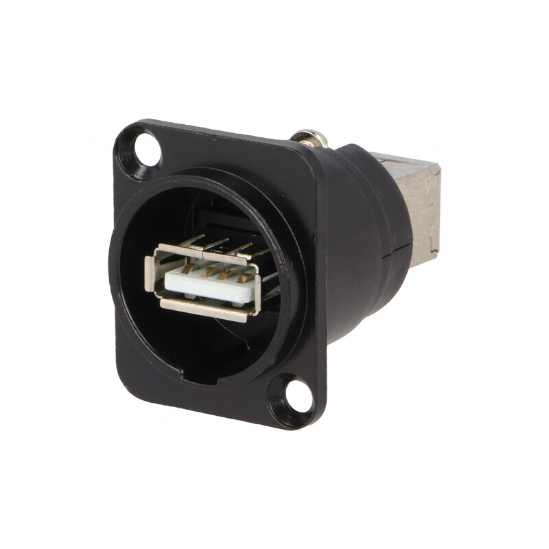 Adaptor USB A la USB B FT USB 2.0 Metalic | Electronic-mag.ro | Componente Electronice