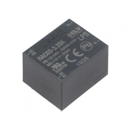 Convertor AC/DC 3W 3,3VDC | Electronic-mag.ro | Componente Electronice
