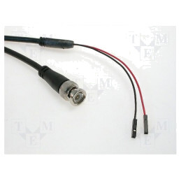 Cablu de măsurare 60VDC BNC 1,2m | Electronic-mag.ro | Componente Electronice